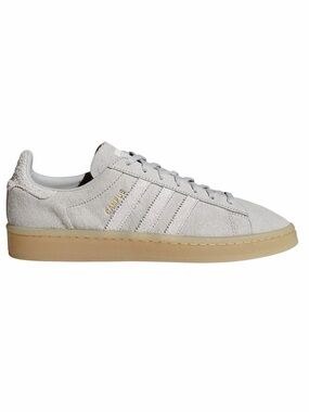 adidas Campus Suede Sneaker - Light Grey with Gum Sole Men’s Size 11